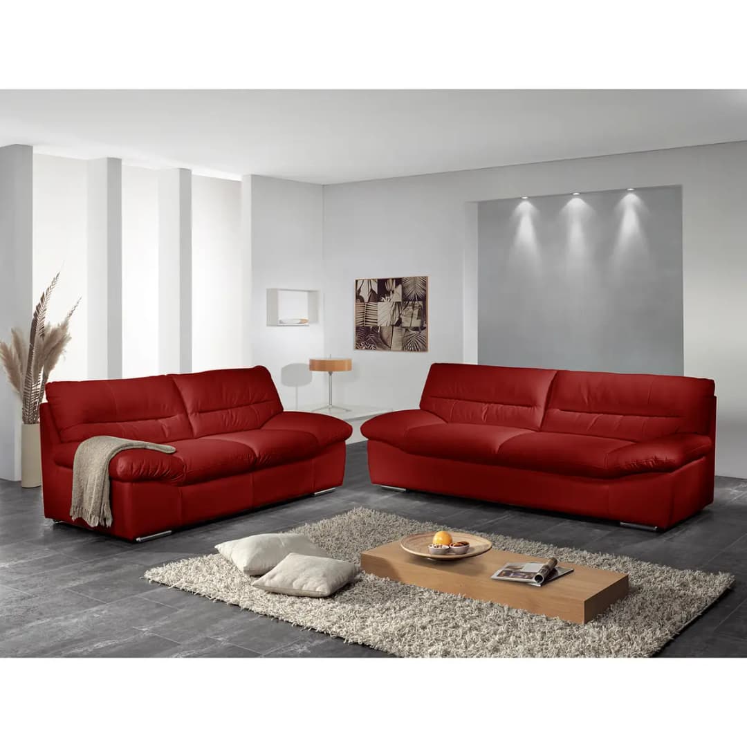 2-Sitzer Sofa | Rot
