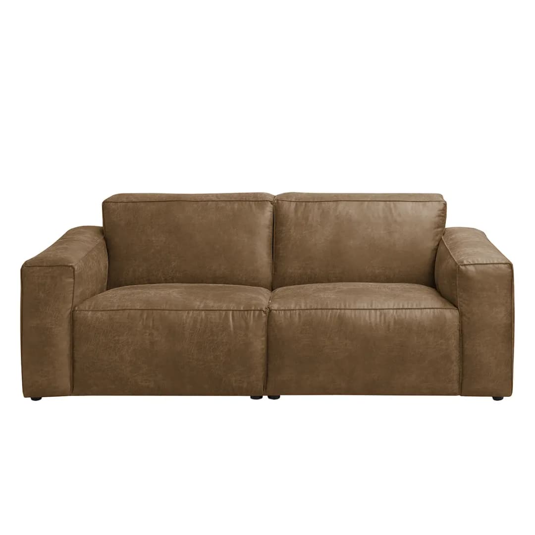 2-Sitzer Sofa Pina | Braun