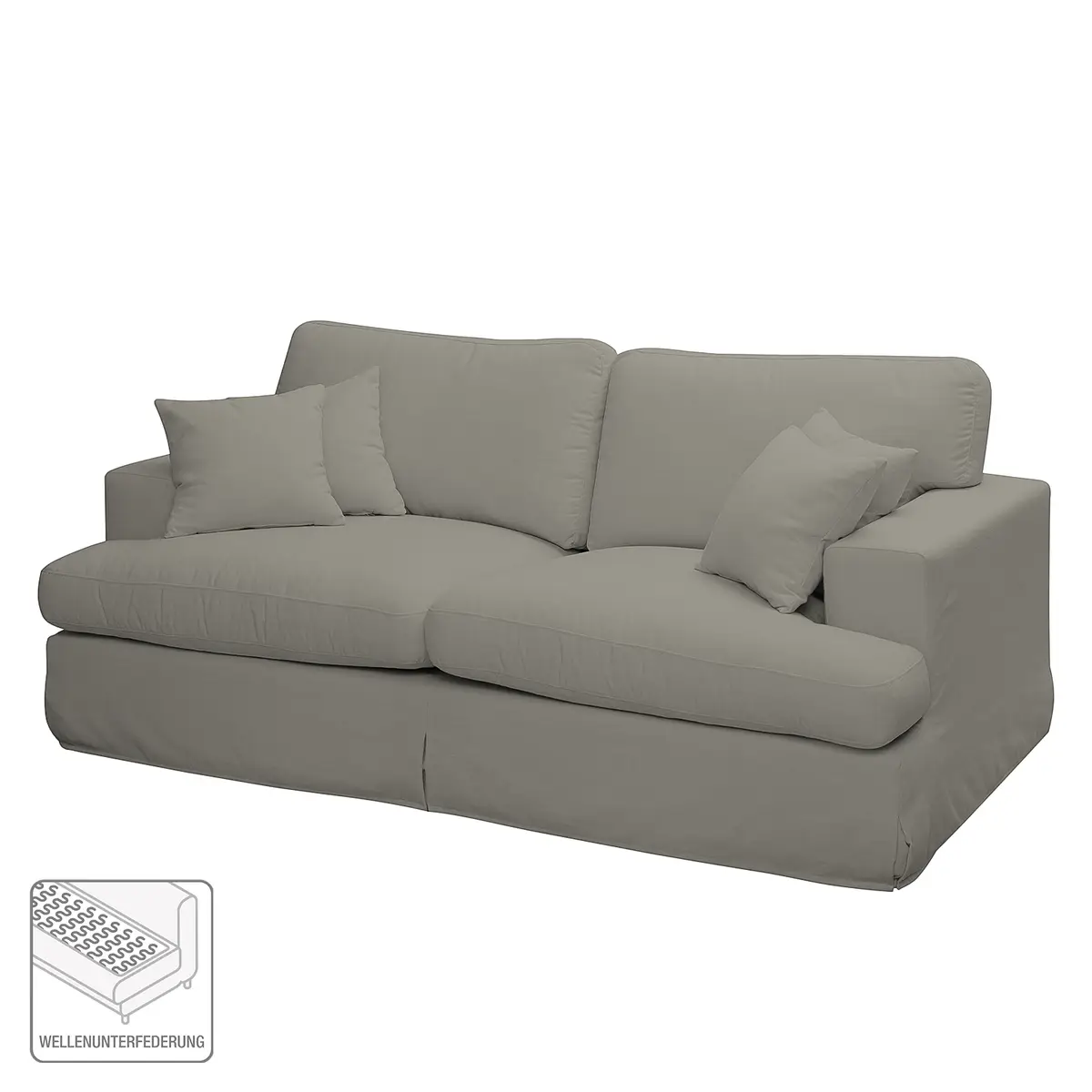Sofa Mormès 2,5-Sitzer | Braun