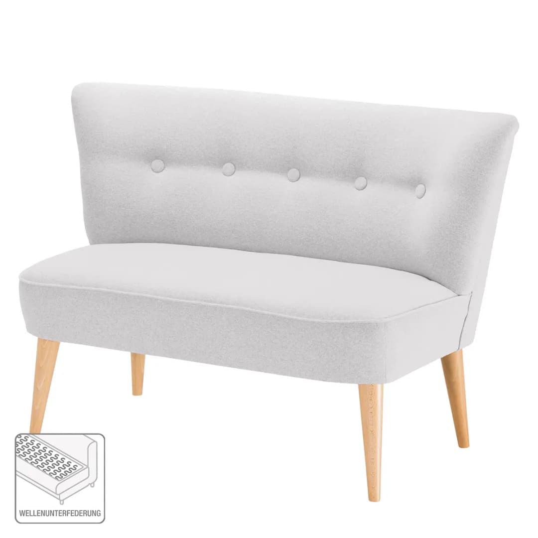 2-Sitzer Sofa Hanabi | Grau