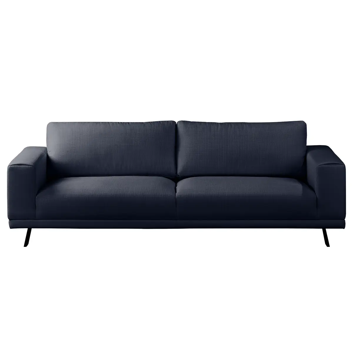 Polstergarnitur 3-2 Blau/Dunkelblau Webstoff Modern | Blau