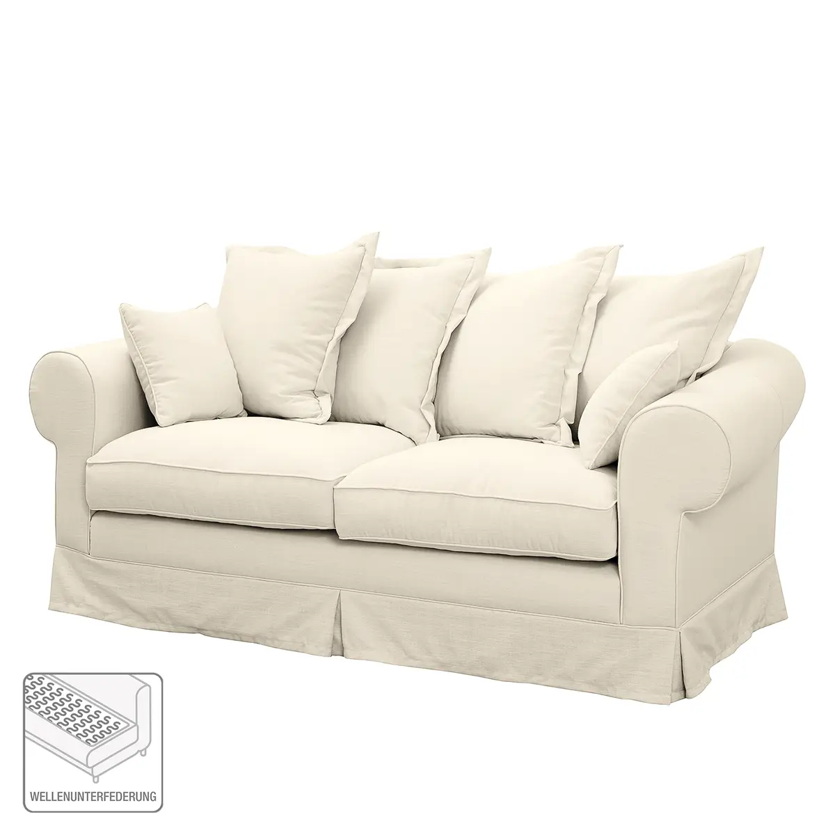 Sofa 2,5-Sitzer | Beige