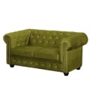 home24 Sofa I 2-Sitzer | Grün