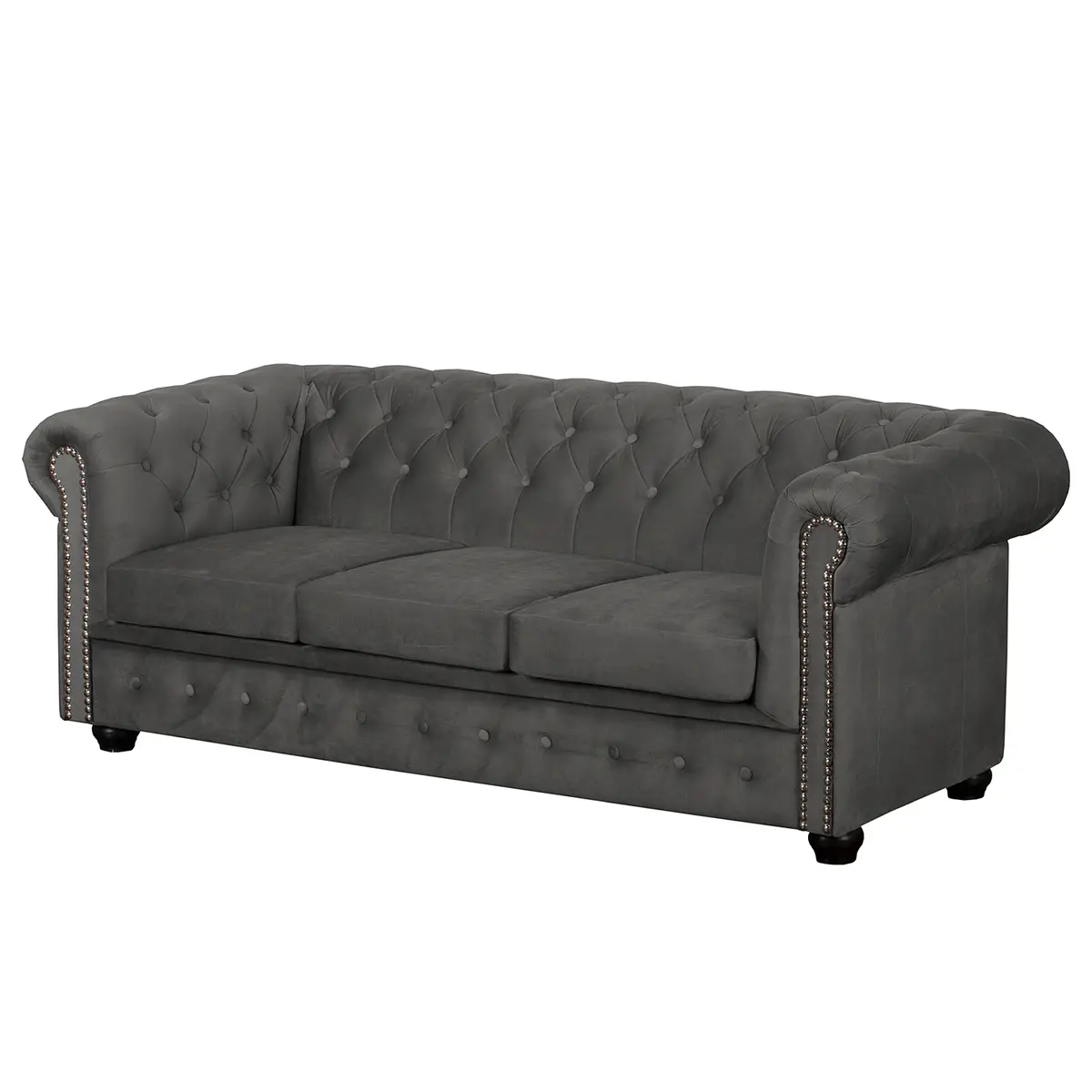 Sofa II 3-Sitzer | Grau