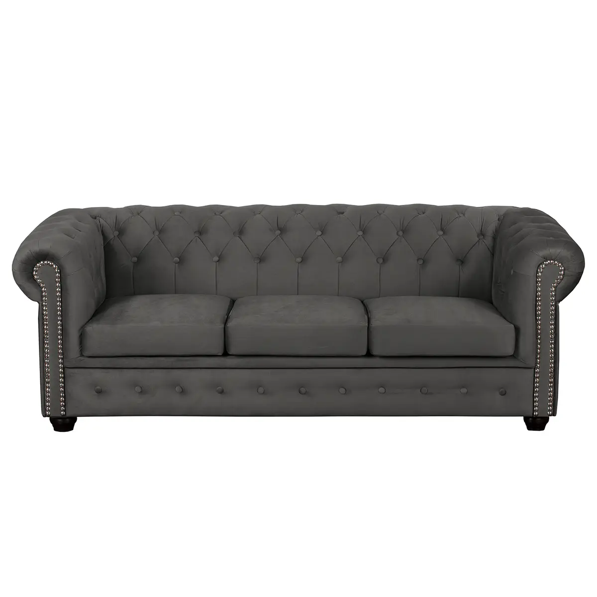 Sofa II 3-Sitzer | Grau
