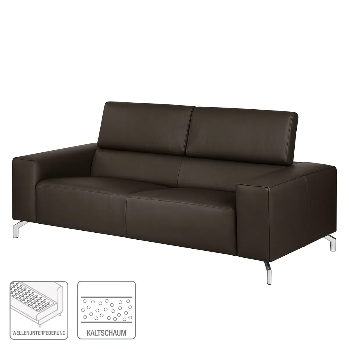 Sofa Varberg I 2,5-Sitzer | Braun