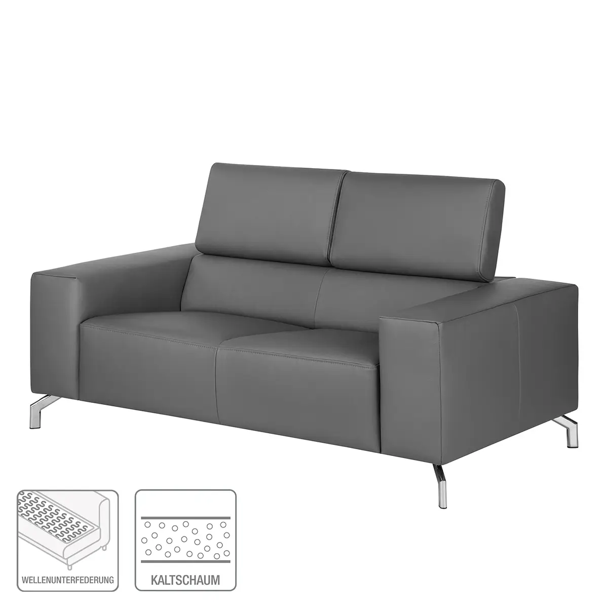 Sofa Varberg I 2-Sitzer | Grau