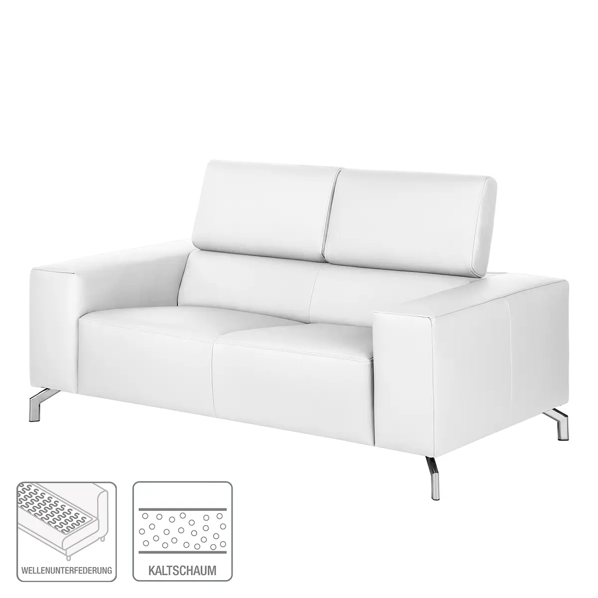 Sofa Varberg I 2-Sitzer | Weiß