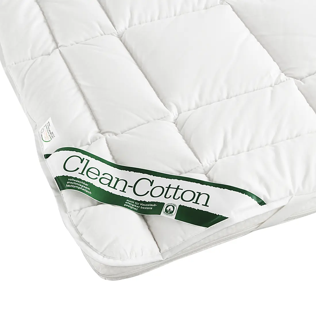 Spannauflage Clean Cotton 80 x 200cm Weiß | Weiß