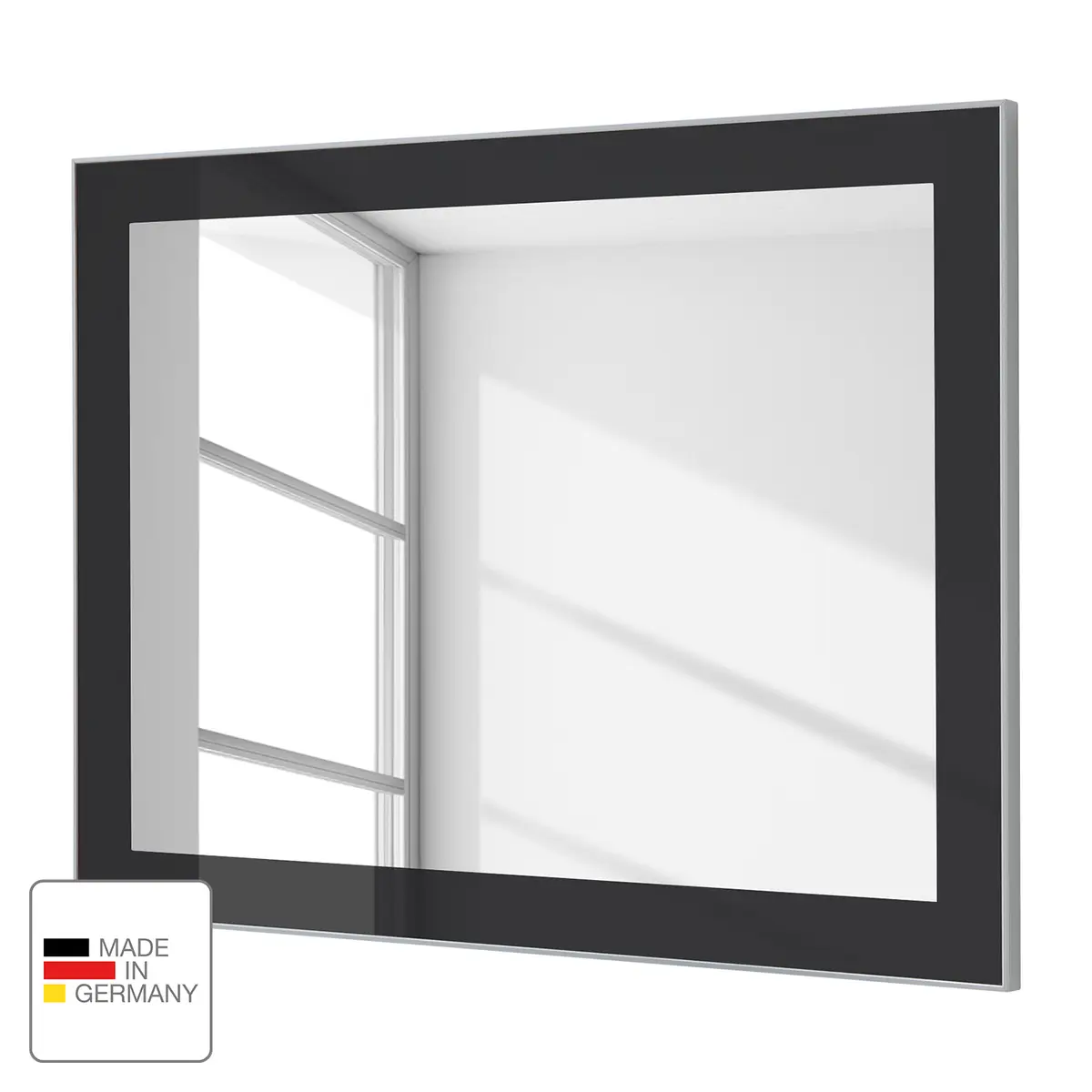Spiegel 80 x 60cm | Grau