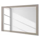 Spiegel 120 x 77cm Grau/Taupe | Grau