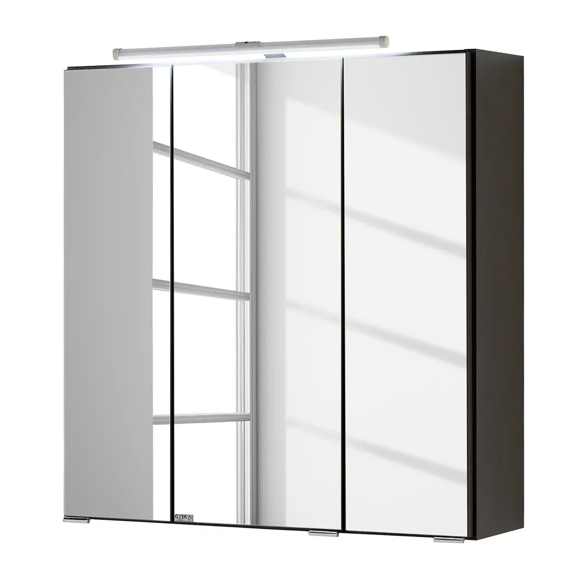 Spiegelschrank 60cm Grau/Graphit | Grau