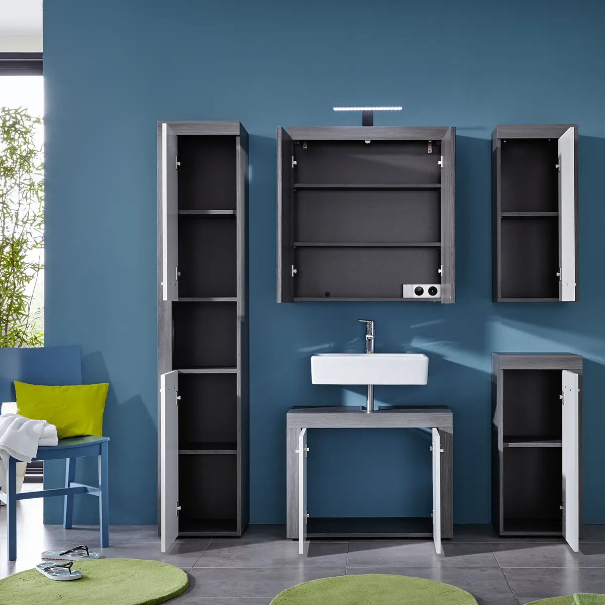 Hängeschrank Miami | Weiß