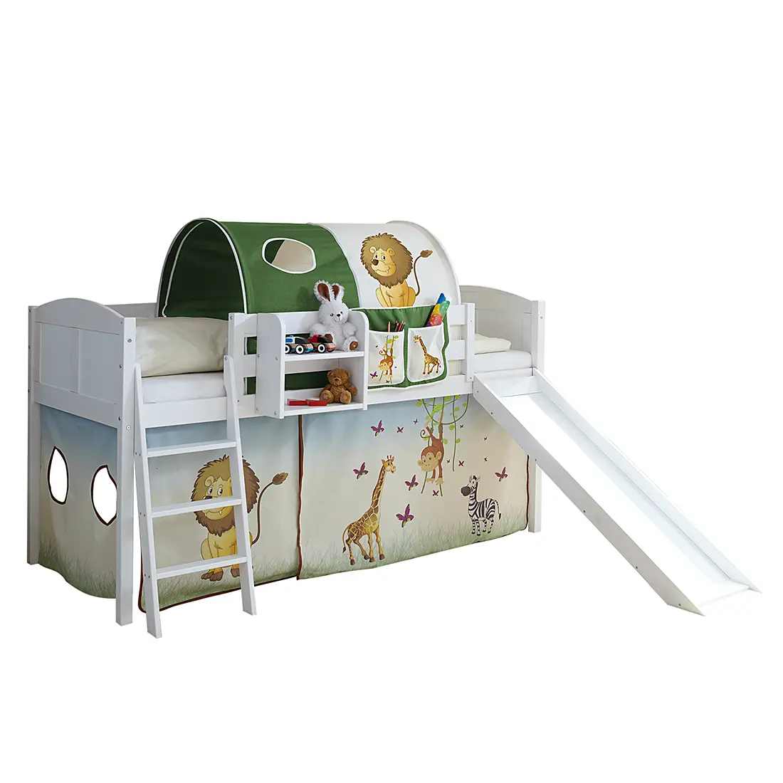 Spielbett Ekki | Mehrfarbig