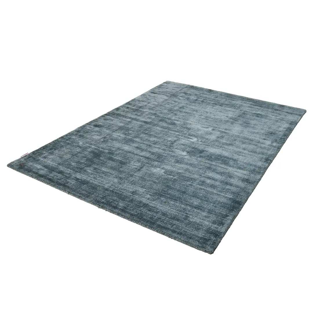 Teppich Shine Uni | Grau