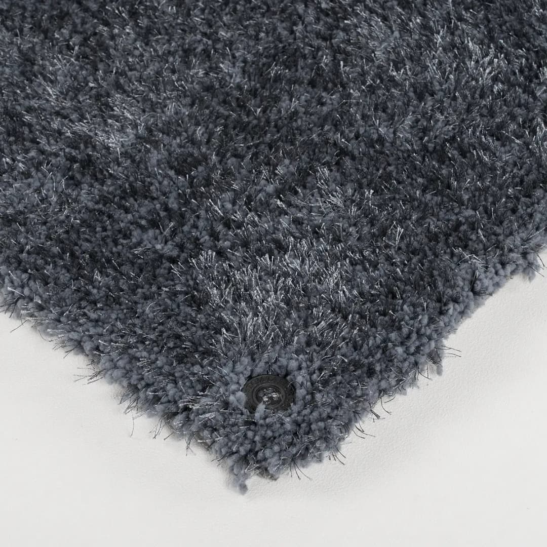 Teppich Soft Square 85 x 155cm Grau Anthrazit | Grau
