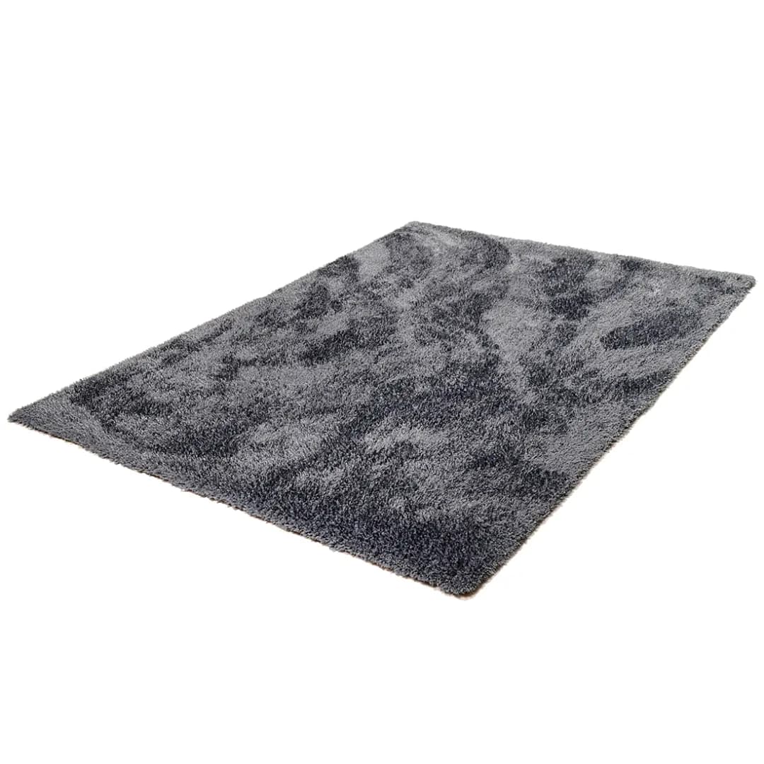 Teppich Soft Square 85 x 155cm Grau Anthrazit | Grau