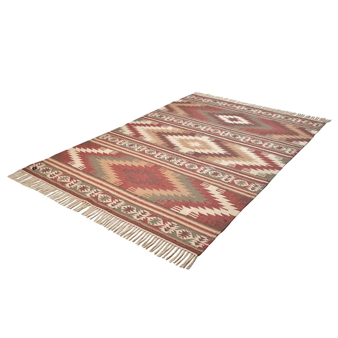 Teppich Vitage Kelim II | Rot