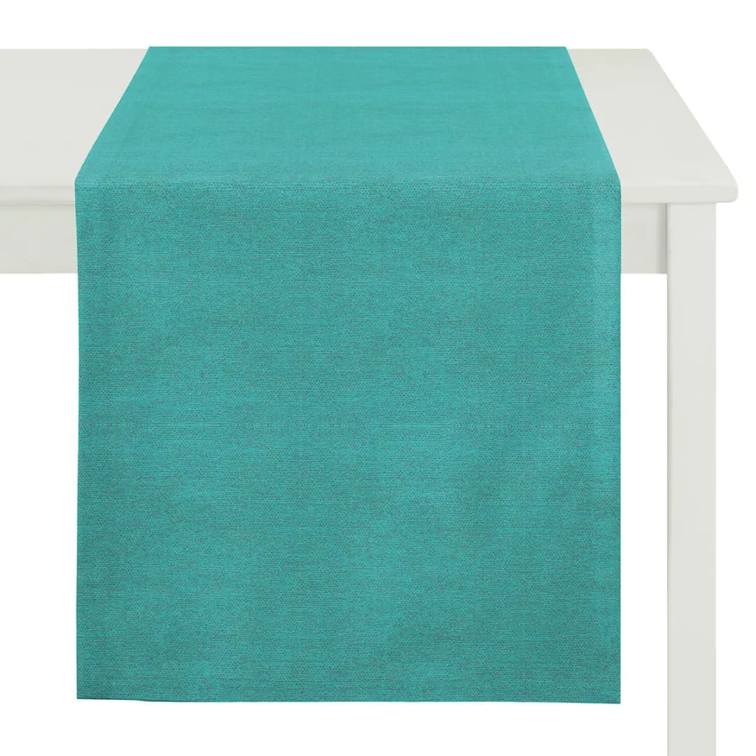 Tischläufer Morris 45 x 135cm Türkis | Türkis