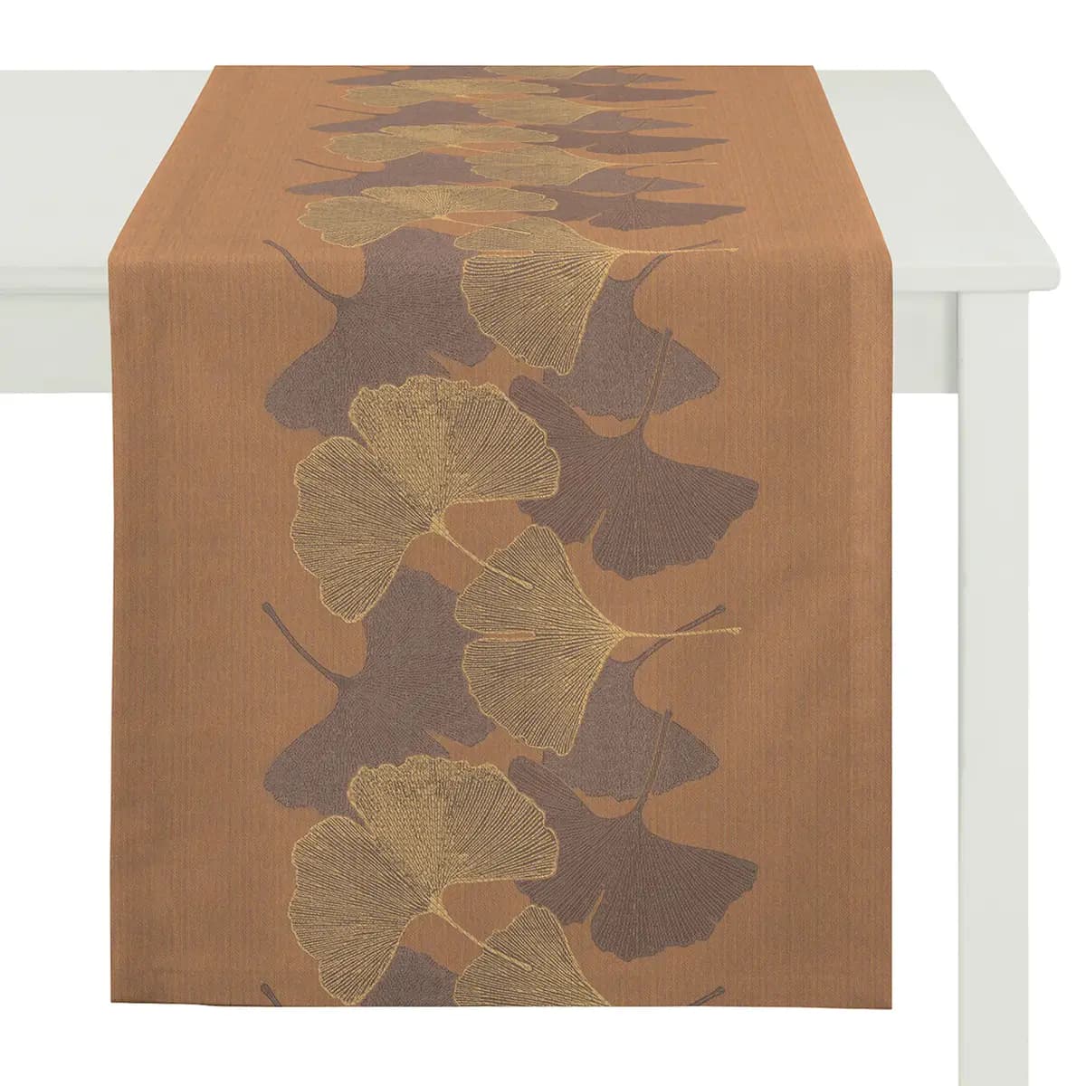 Tischläufer Undeloh 48 x 140cm Braun/Bisquit | Braun