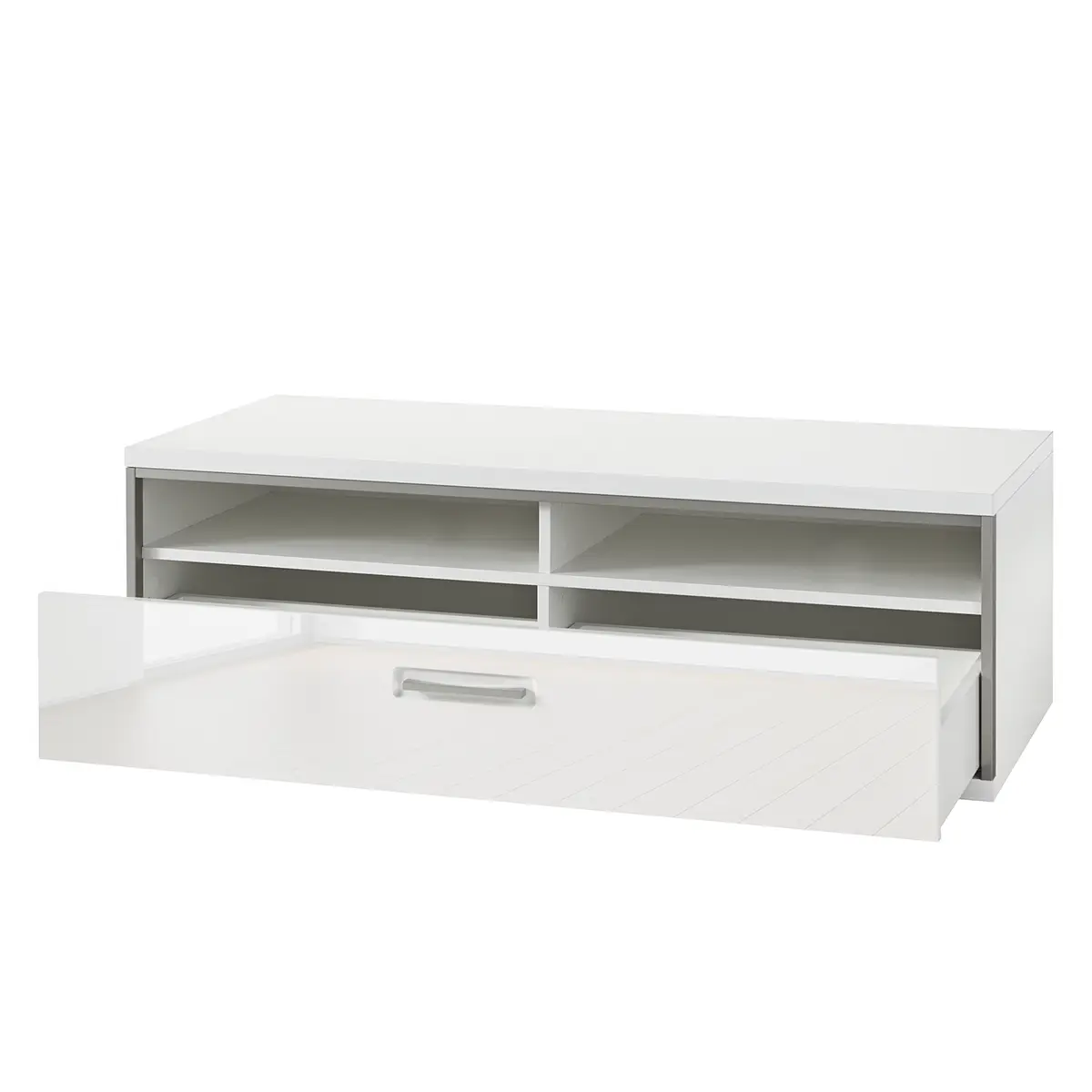 TV-Lowboard Arco | Weiß