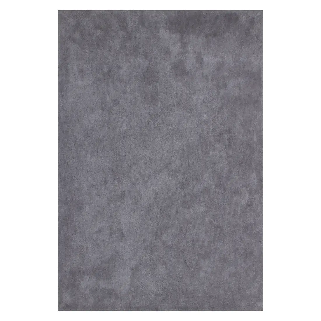 Teppich Velvet Ø 80cm Grau Silber | Grau