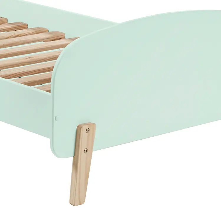 Bett Kiddy inkl. Lattenrost 90 x 200cm Blau/Mint | Grün