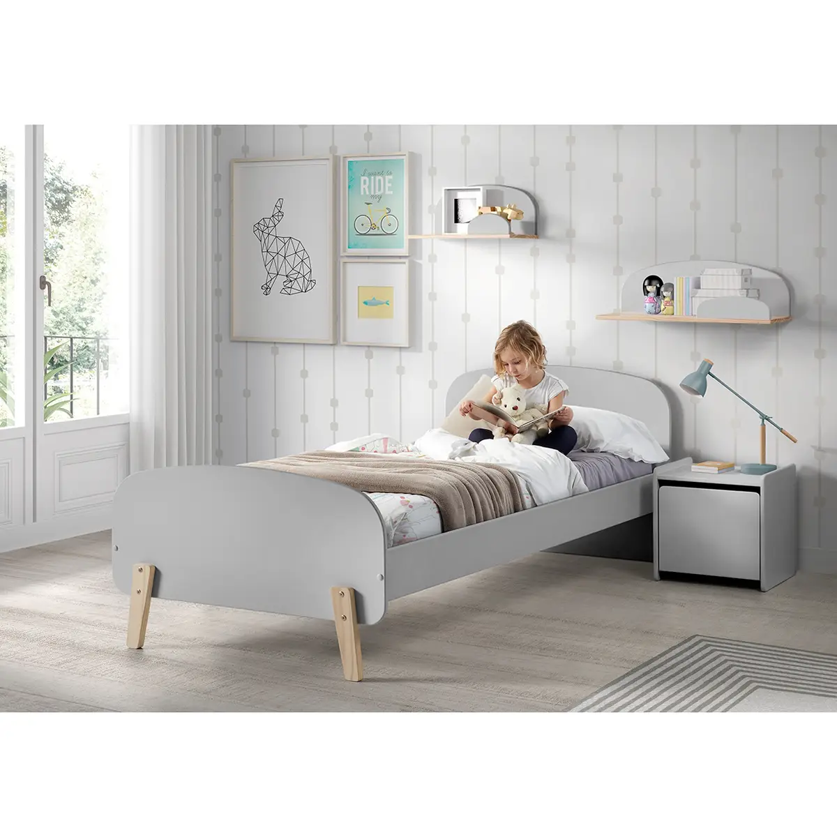 Kommode Kiddy | Grau