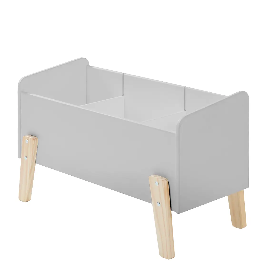 Spielzeugkiste Kiddy | Grau