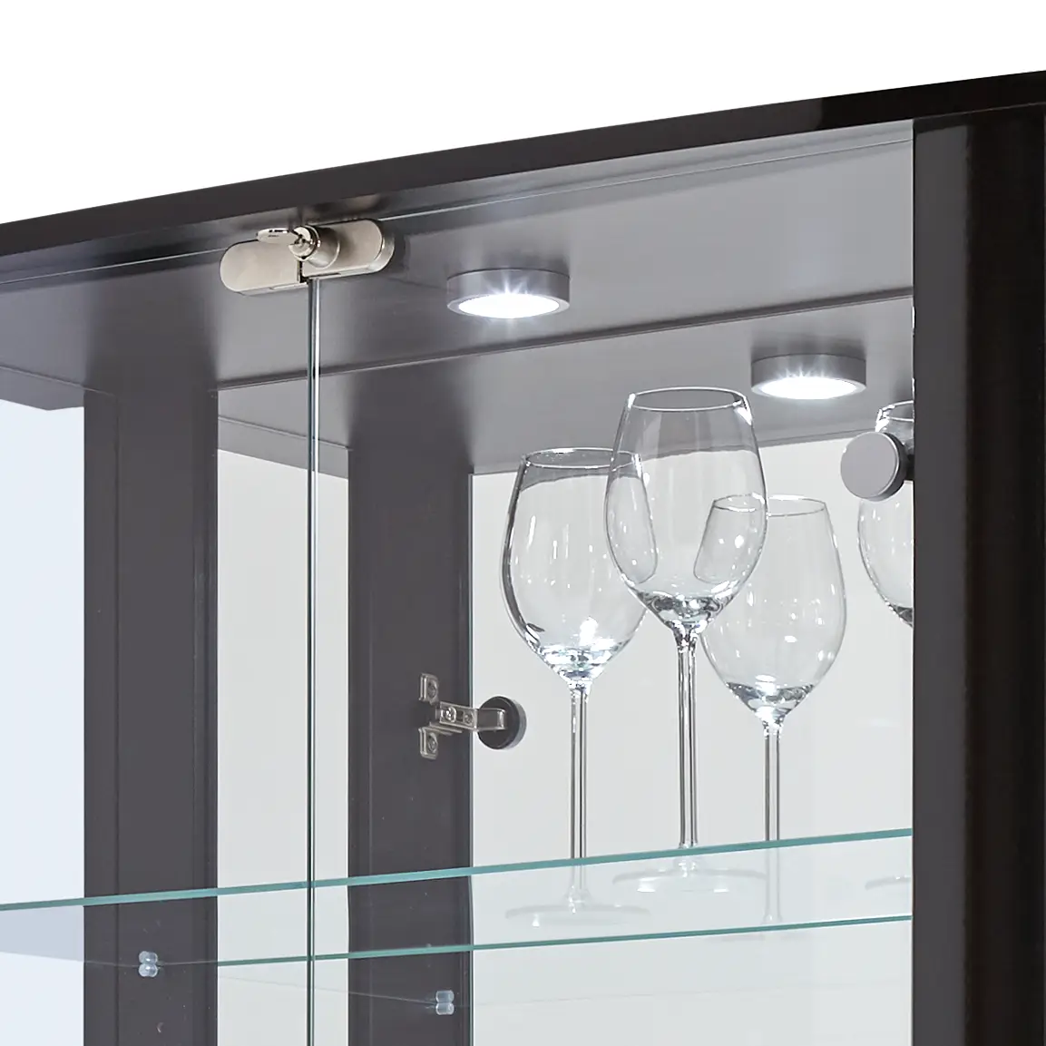 Vitrine Nysa | Schwarz