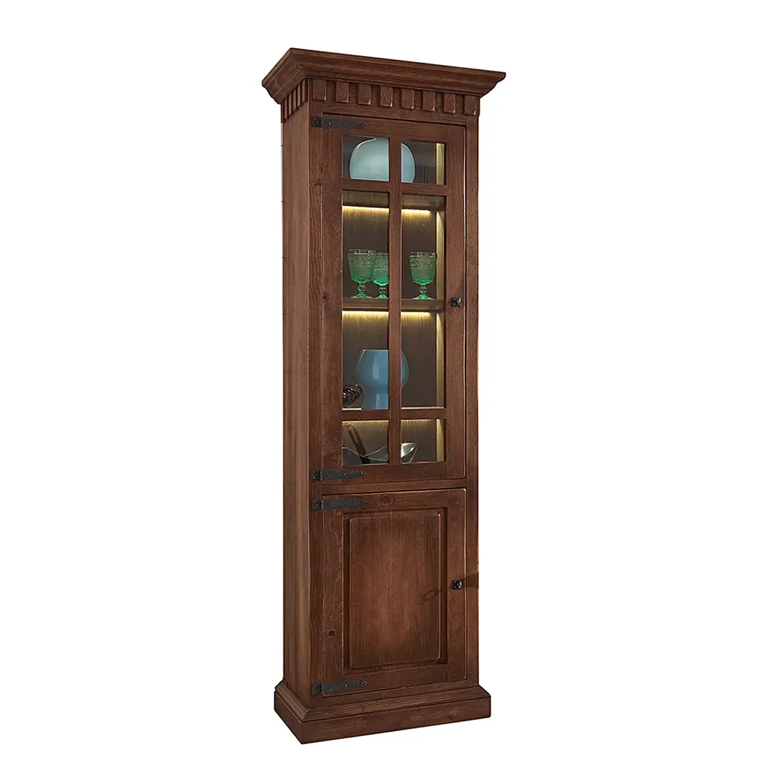 Vitrinenschrank II | Braun
