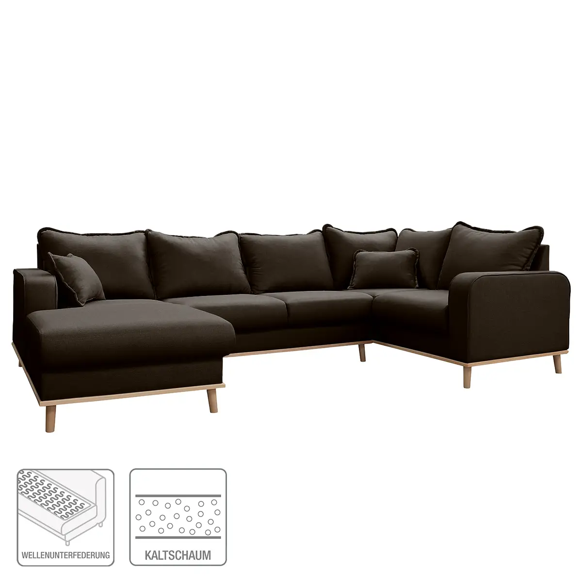 Wohnlandschaft Greeneville | Braun