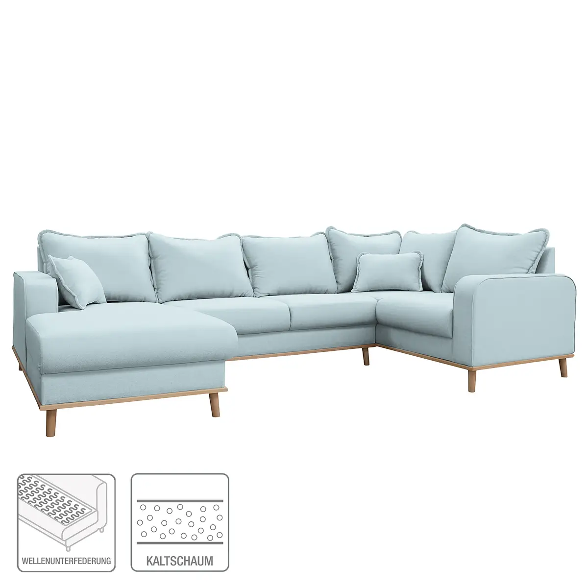 Wohnlandschaft Greeneville | Blau