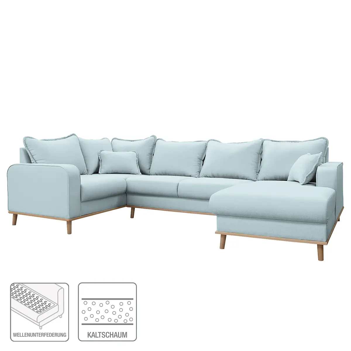 Wohnlandschaft Greeneville | Blau
