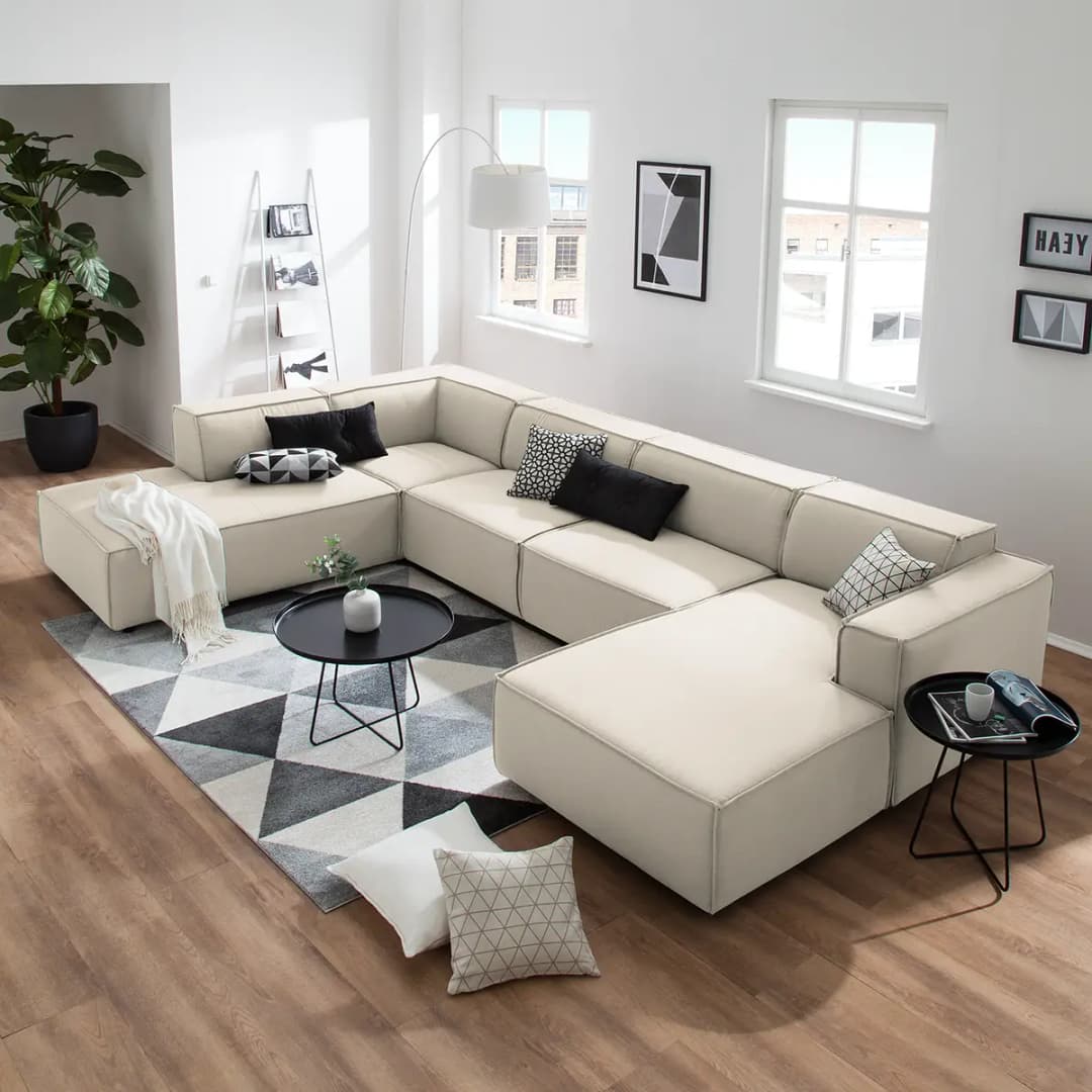 Wohnlandschaft Osta | Beige