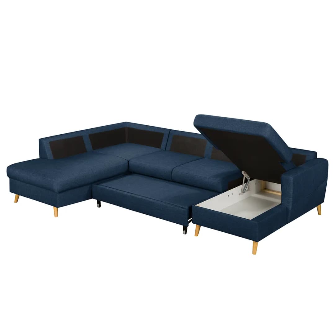 Wohnlandschaft Luba | Blau