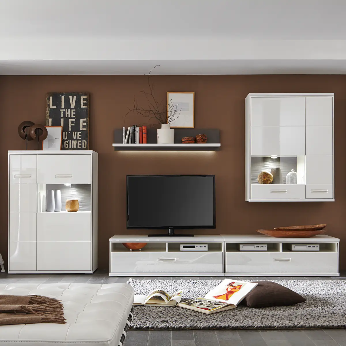 Highboard II | Grau