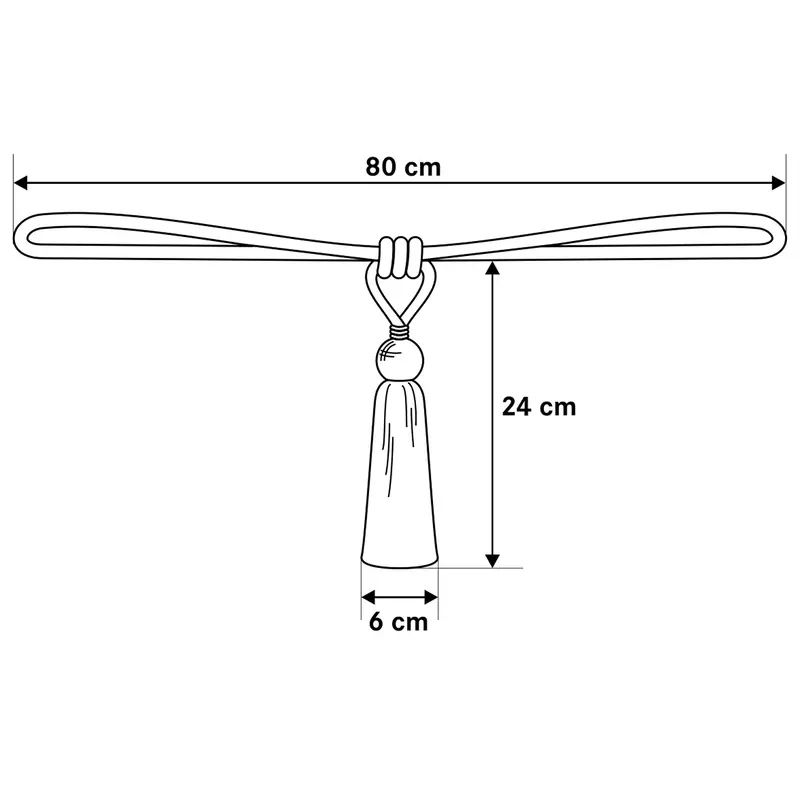 Raffhalter Gia 80cm Grau/Anthrazit | Grau