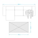 In-/Outdoor-Teppich Coin | Mehrfarbig