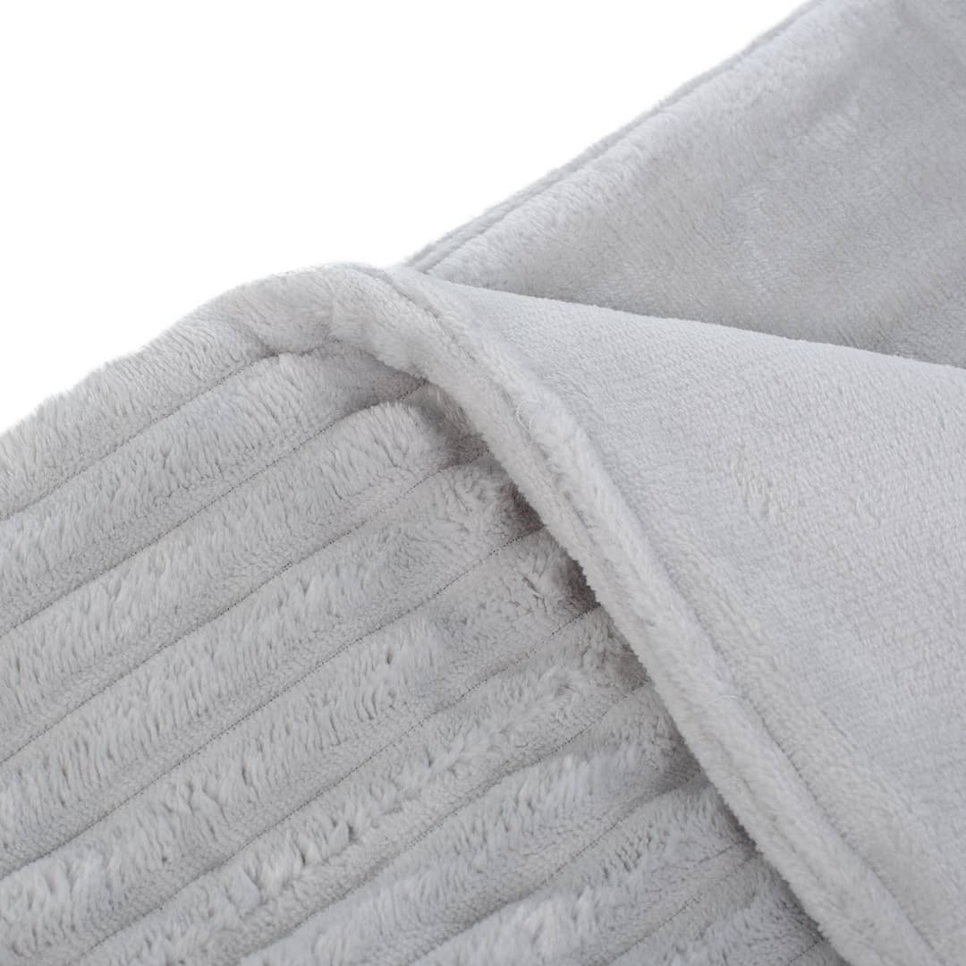 home24 Plaid Cord | Grau