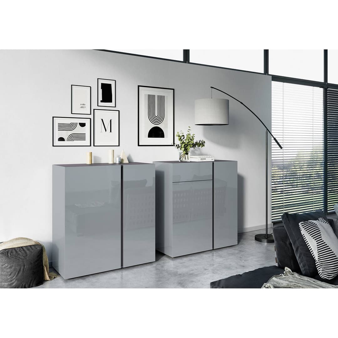 home24 Kommode Mesa | Grau