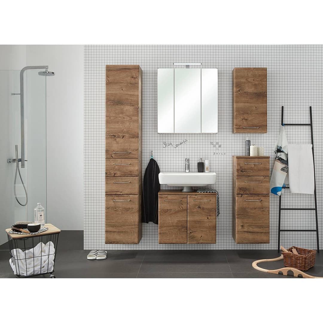 home24 Hochschrank | Braun