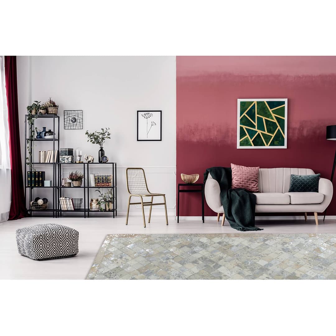 home24 Kurzflorteppich Lavish 210 | Grau