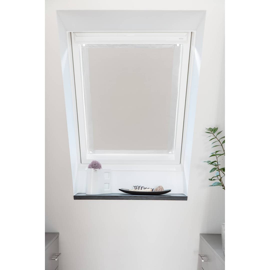 home24 Dachfenster Sonnenschutz Thermofix | Beige
