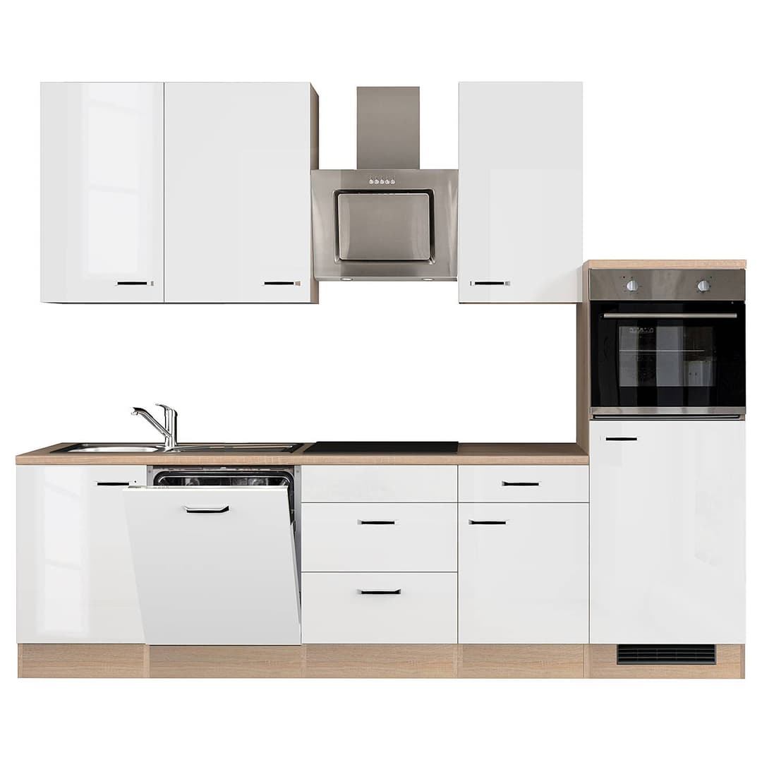 Küchenzeile Cresta Kombi F | Mehrfarbig