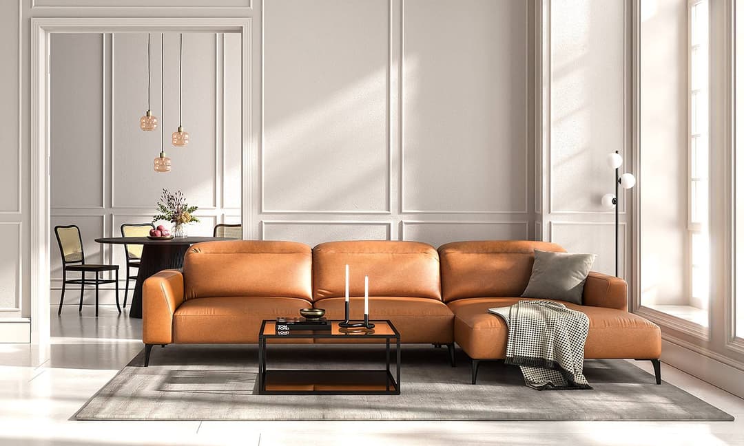 home24 Ecksofa Danbi | Braun