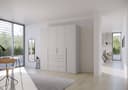rauch Orange Drehtürenschrank Purisma Typ B | Grau