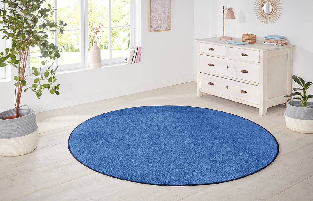 home24 Teppich Nasty Typ B | Blau
