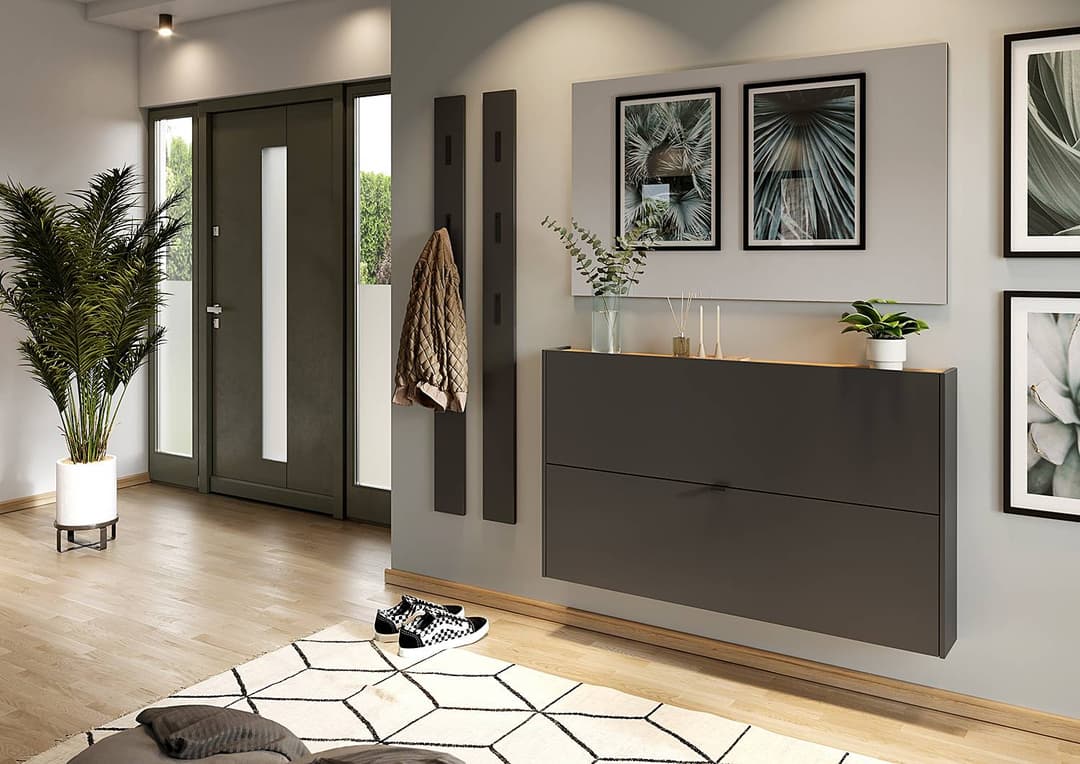 home24 Schuhkipper Ameca | Grün